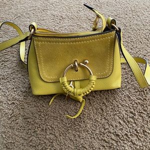 See by Cloe crossbody bag in yellow/neon